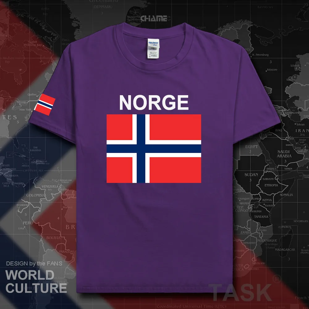 Норвежская Norge Мужская футболка 2017 трикотажные изделия национальной команды