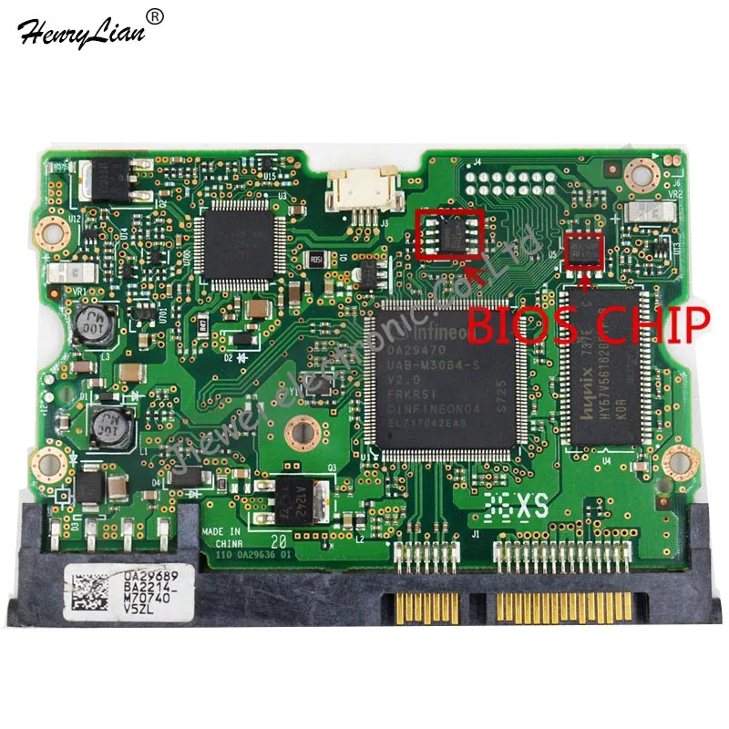HDD PCB для/материнскую плату/номер платы: 110 0A29636 01 микросхема основного