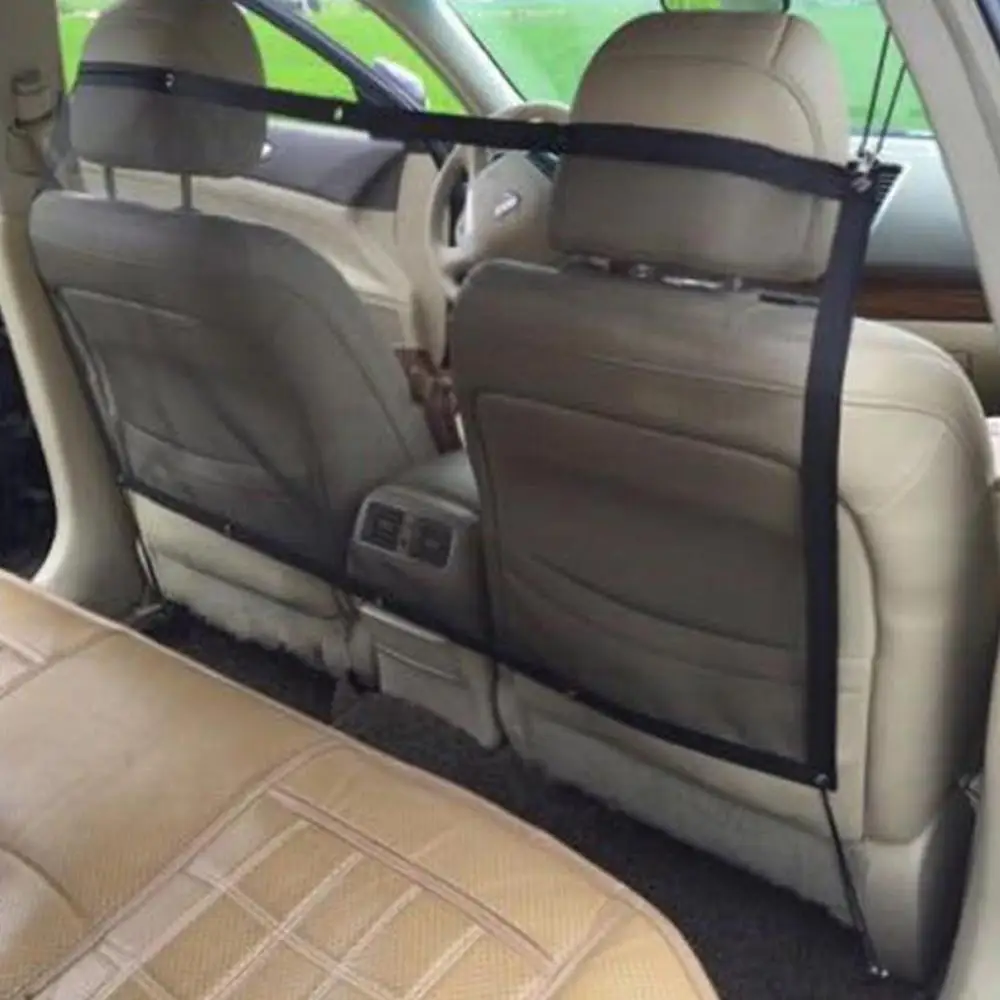 Adeeing износостойкая Автомобильная разделительная сетка для домашних животных