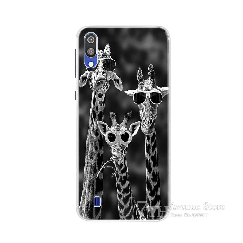2019 New Pattern Case For Samsung M10 Soft Silicone TPU Back Cover Galaxy M105F M 10 SM-M105F Phone | Мобильные телефоны и