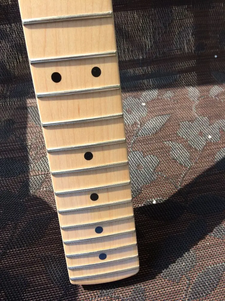Быстрая stratocaster электрогитара st шеи 22 лада клен fingerplate лак после того, как ремень, гитара шеи-17-11