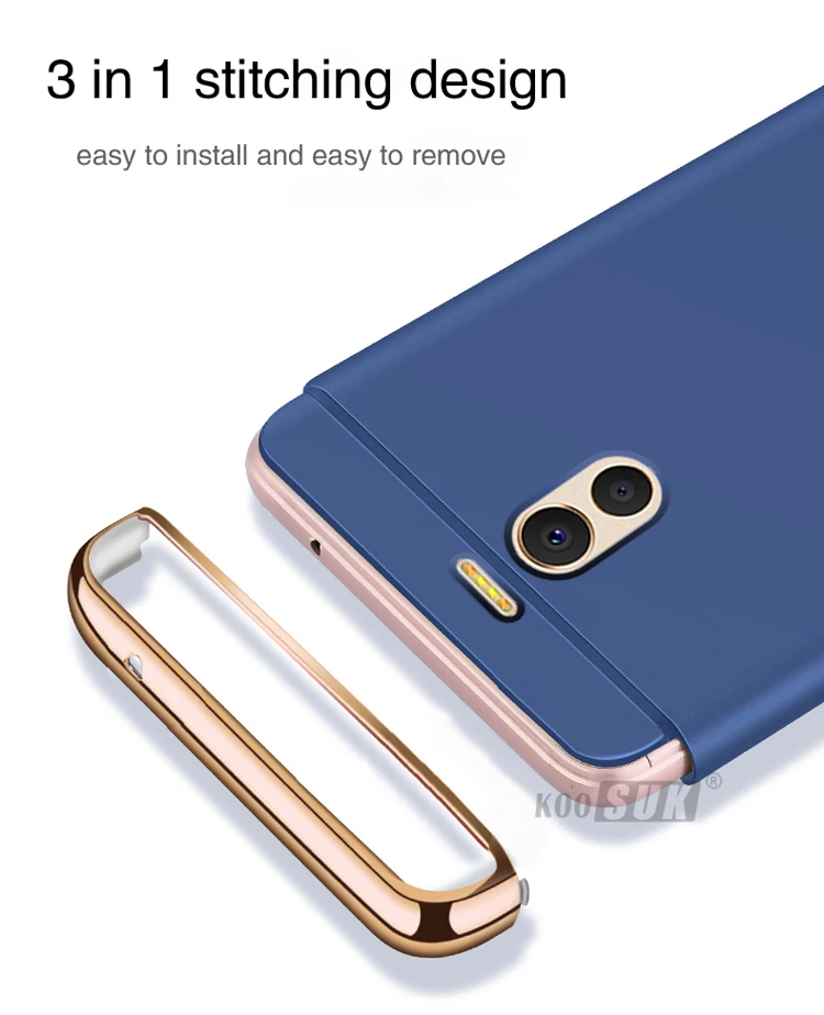 Чехол для Meizu M5 M3 M2 Note, задняя крышка, позолоченный жесткий чехол для Meizu note5 note3 Note2 M 5 3 2, защитный чехол