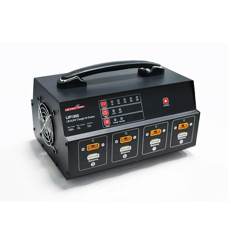 Ultra Power UP1200 1200W 8 Channel Balance Charger ( for RC plant protection drone Lipo Battery ) | Parts &amp Accs