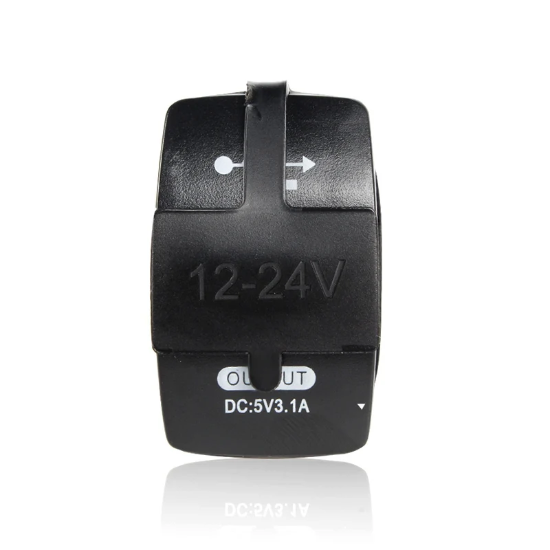 Зарядное устройство с двумя USB портами и светодиодный дисплеем 12 В 24 3 1 А|monitor