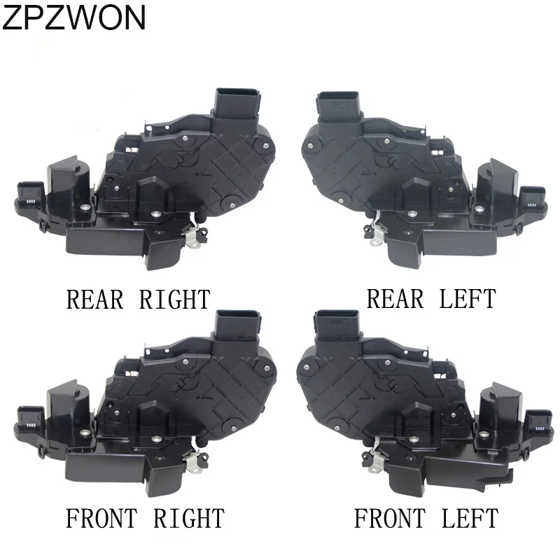 Новый 4 шт. привод дверного замка для LAND RANGE ROVER SPORT EVOQUE DISCOVERY 2010 LR013890 LR014101 LR014100 LR013892