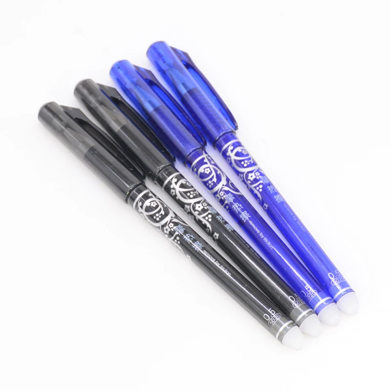 3 шт./компл. стираемая ручка черная синяя гелевая Kawaii boligrafo симпатичная kalem papelaria
