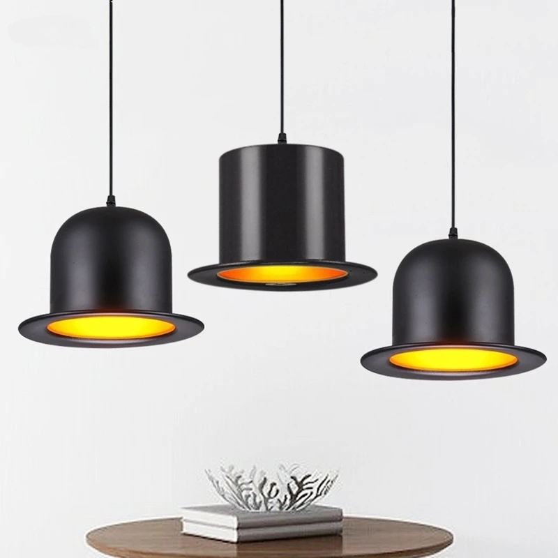 Винтажные подвесные светильники в виде шляпы джентльменов blublublublublublublublubluвера 110