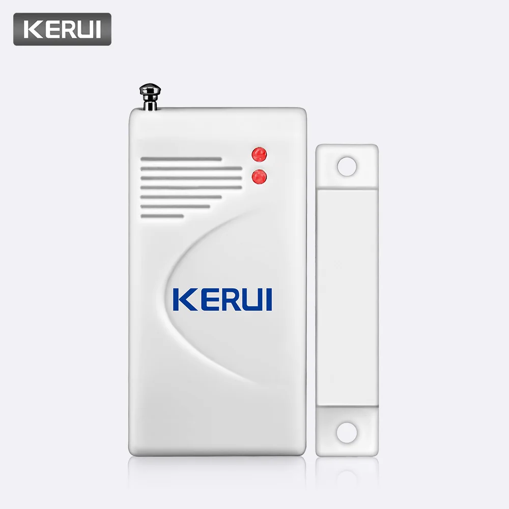 KERUI, новинка, беспроводная охранная сигнализация, магнитный датчик, умный дом, безопасность, дверь, окно, датчик, детектор для GSM 433 МГц, сигнализация