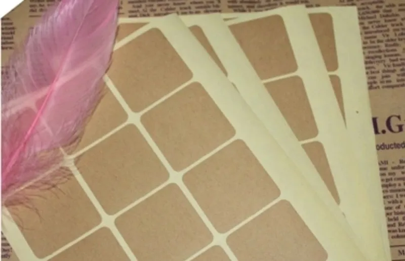 3 5*3 5 см новые горячие DIY Скрапбукинг простые крафт квадратные наклейки