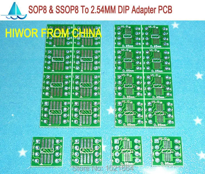 50 шт./лот SOP8 & SSOP8 К DIP8 SMD адаптер DIP PCB Pinboard конвертер|pcb holder|adapter lgpcb pictures |