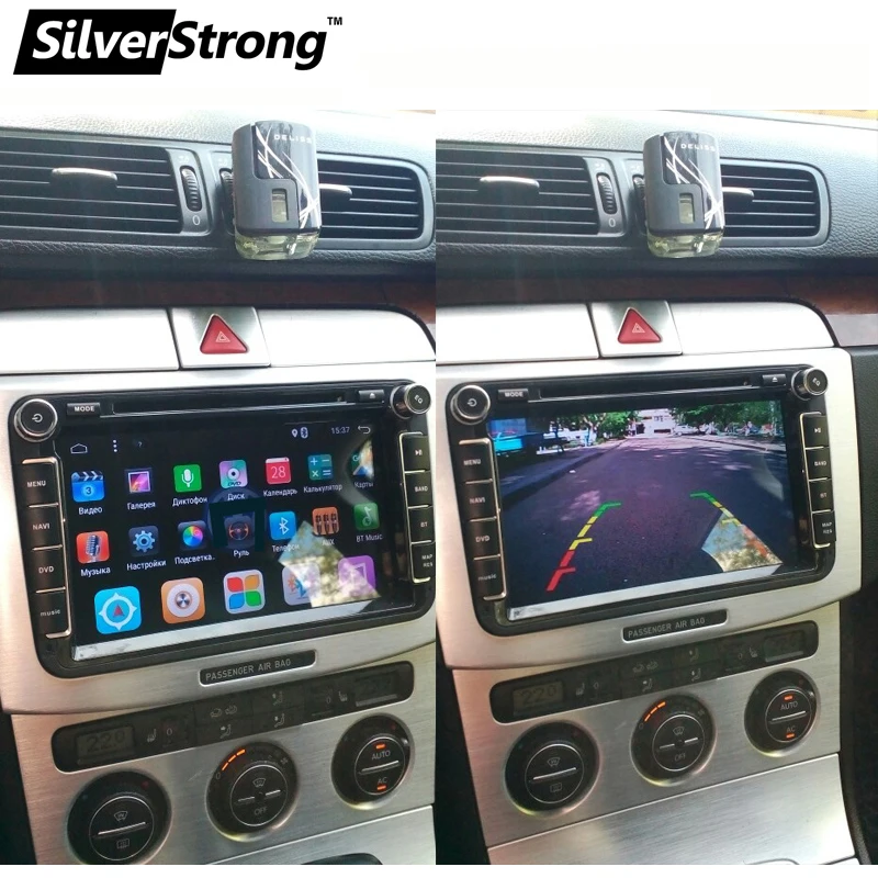 SilverStrong ips матрица Android8.0 автомобиль DVD для Volkswagen PASSAT B6 B5 GOLF6 Golf jetta Polo CC TIGUAN OCTAVIA2 gps
