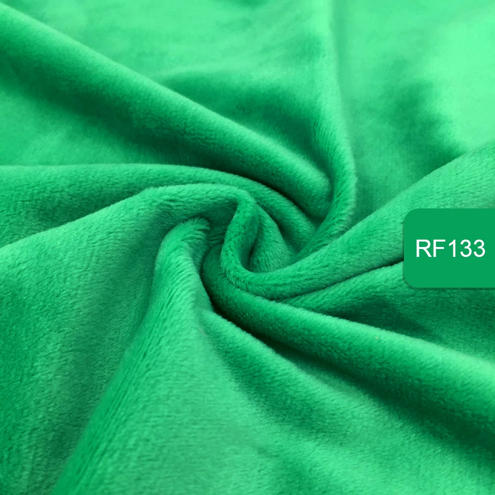 1,5 мм ворс Длина 45x50 см мягкая плюшевая ткань ручной работы DIY кукла Зимняя одежда Толщина флис печать Minky ткань 40 Цвета выбрано