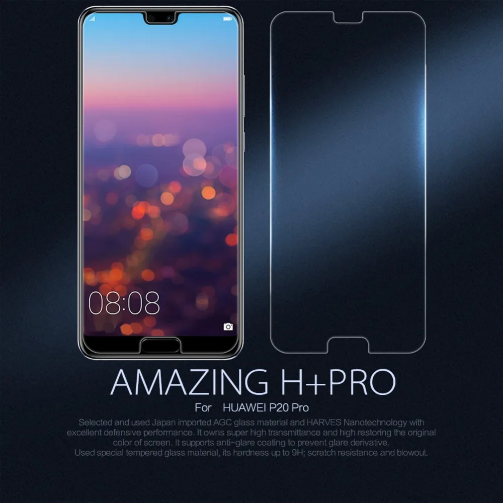 Защитное стекло закаленное Huawei P20 pro 2 5 D 0 мм|Защитные стёкла и плёнки для