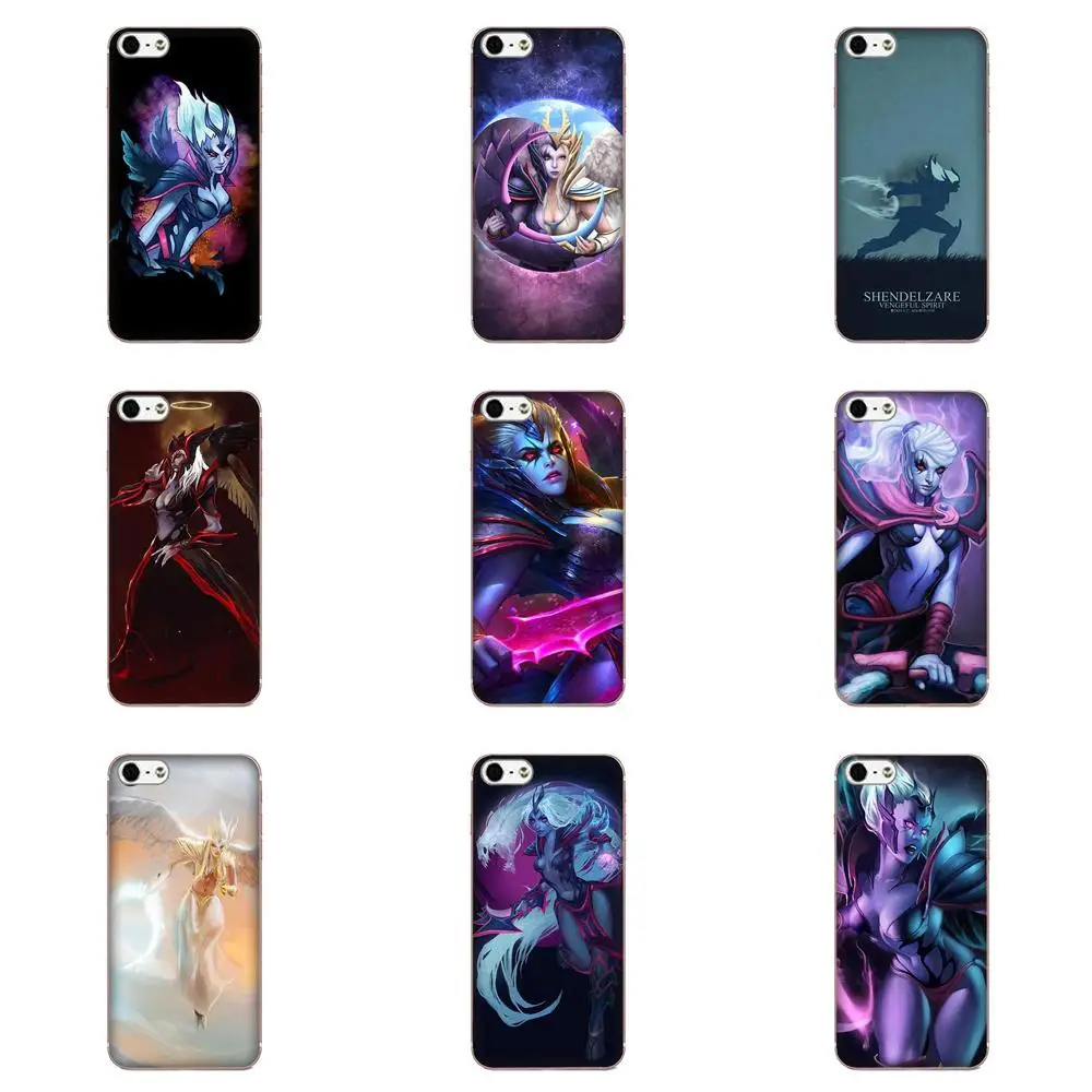 Чехлы из ТПУ Dota 2 Vs Vengeful Spirit для Galaxy Grand Alpha G850 Core2 Prime S2 I9082 A3 A5 A7 On5 On7 2015 2016