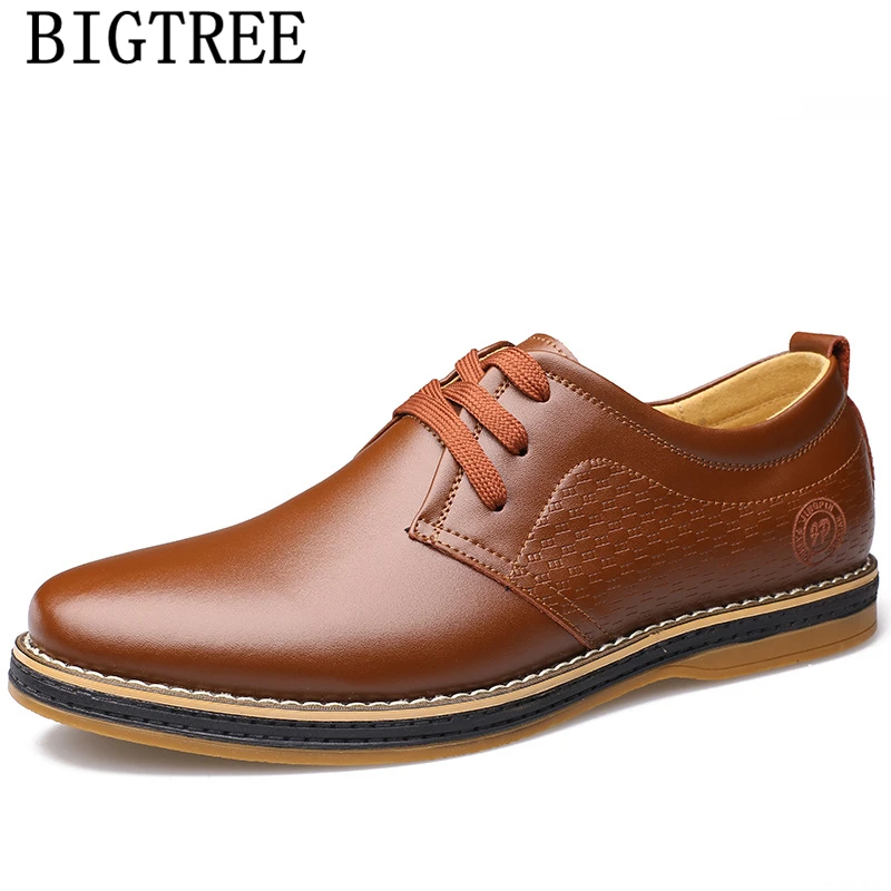 Мужская обувь зимняя из натуральной кожи мужская повседневная 2019 г. Брендовая