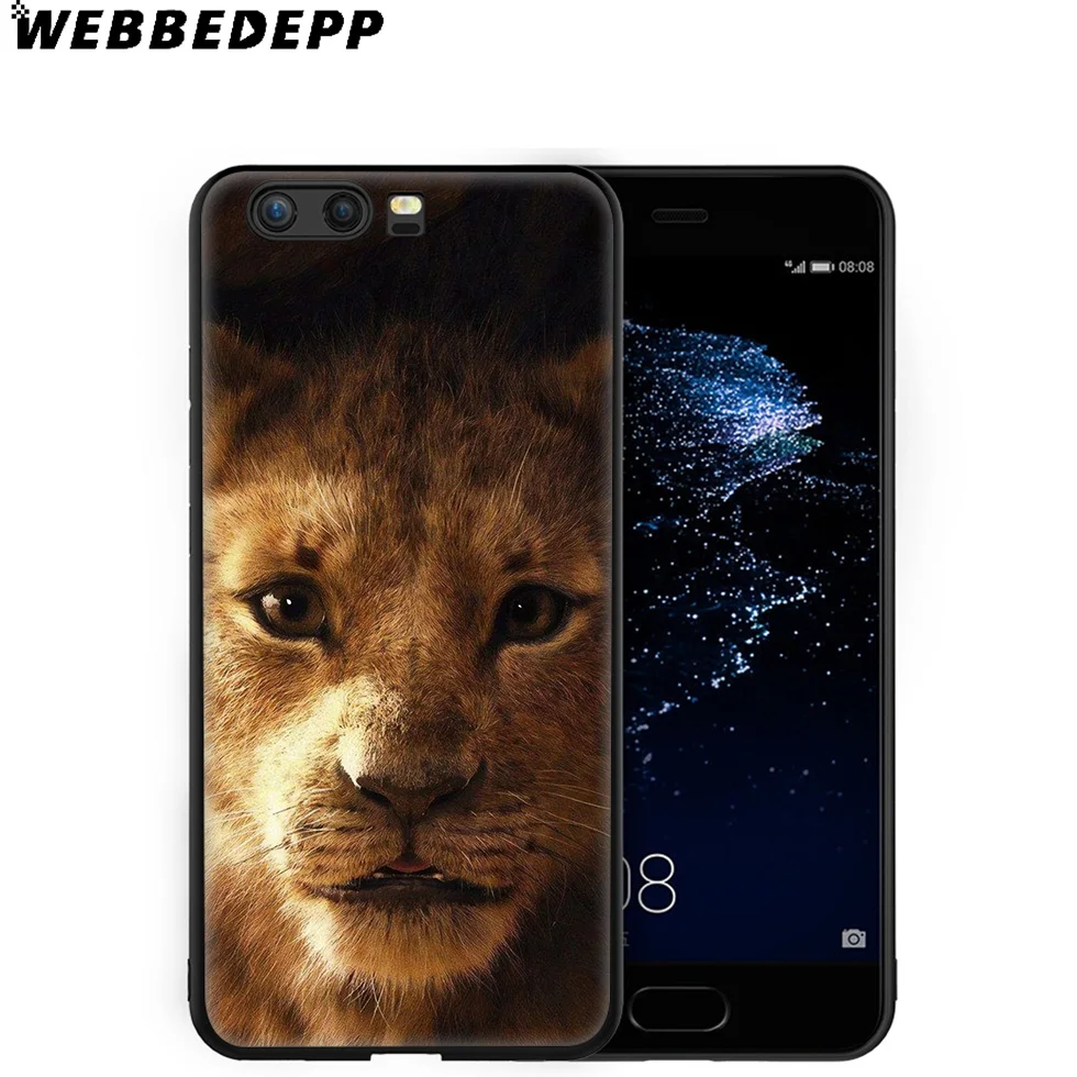 Мягкий чехол WEBBEDEPP Lion King для Huawei P8 P9 P10 P20 P30 Lite Pro P Smart Z Plus 2019 Y6 Prime 2018 2017 Mini |