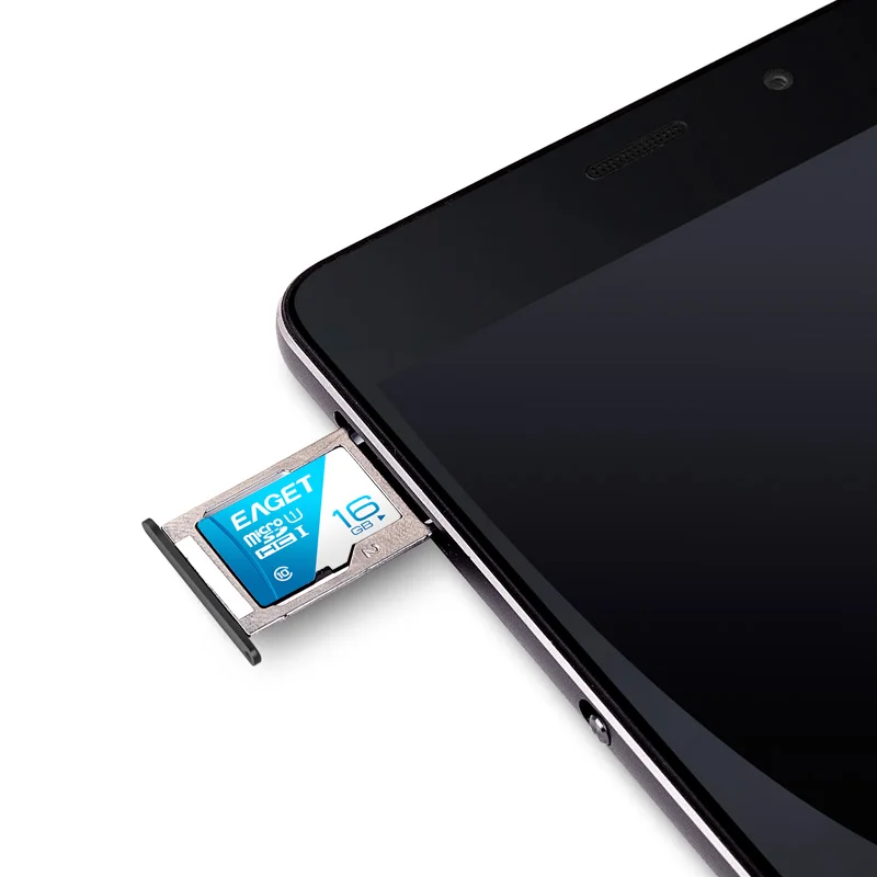 Карта памяти EAGET T1 Micro SD 64 ГБ 32 16 128 TF карта класс 10 UHS-I 80 МБ/с./с | Компьютеры и офис