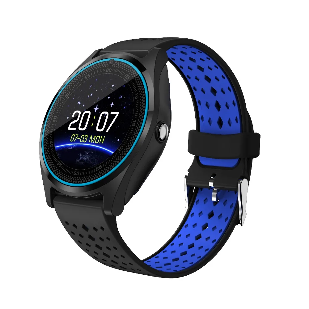 Sograce Смарт-часы Для мужчин Спорт Фитнес трекер с Сенсорный экран Bluetooth