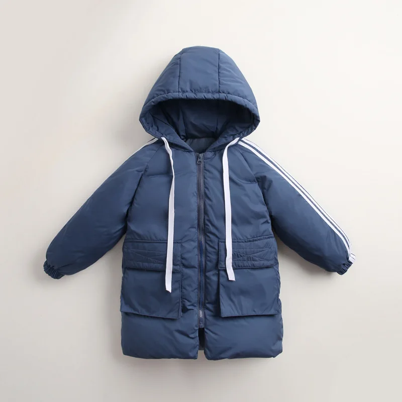 Warm Outwear Winter Jacket For Girls Clothes Down Hooded Fashion Kids Coat Children Clothing Girl Parkas Sport Boys Overcoat | Детская