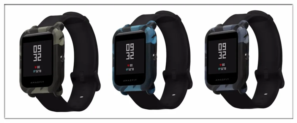 Мягкий силиконовый защитный чехол FIFATA для Xiaomi Huami Amazfit Bip Bit youth, Сменный Чехол для часов Amazfit, аксессуары для часов