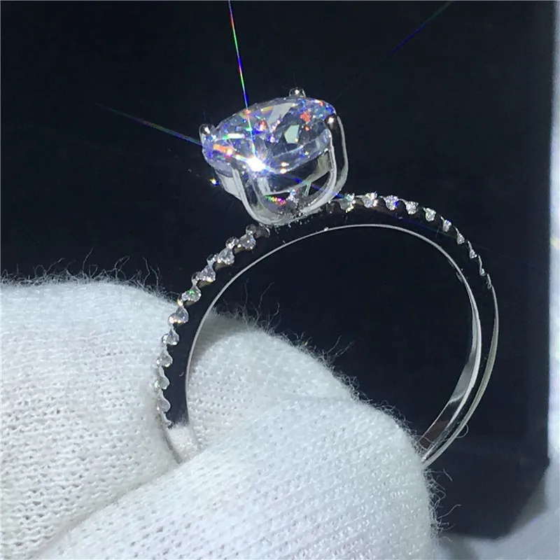 Кольцо из серебра 100% пробы с фианитами|wedding band ring|band ring925 sterling silver ring |