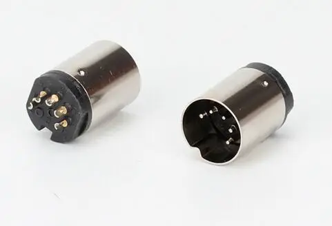 Разъем DIN 5 штырьков встроенный штырьковый разъем AV для аудио-и видеосъемки |