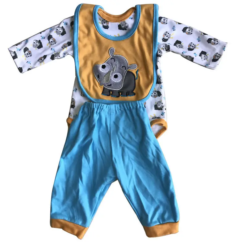 Высококачественный дизайн 55 см одежда для новорожденных лидер продаж рождество