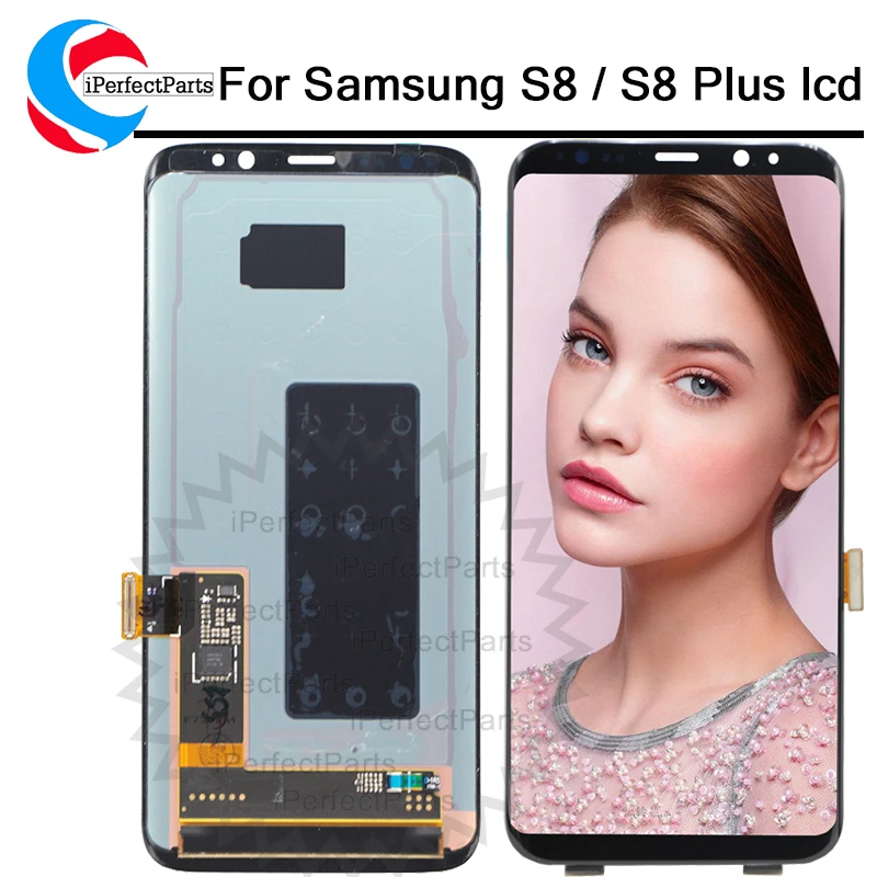 AMOLED для SAMSUNG S8 G950 G950F ЖК дисплей сенсорный экран дигитайзер Замена Plus G955 G955F|touch screen
