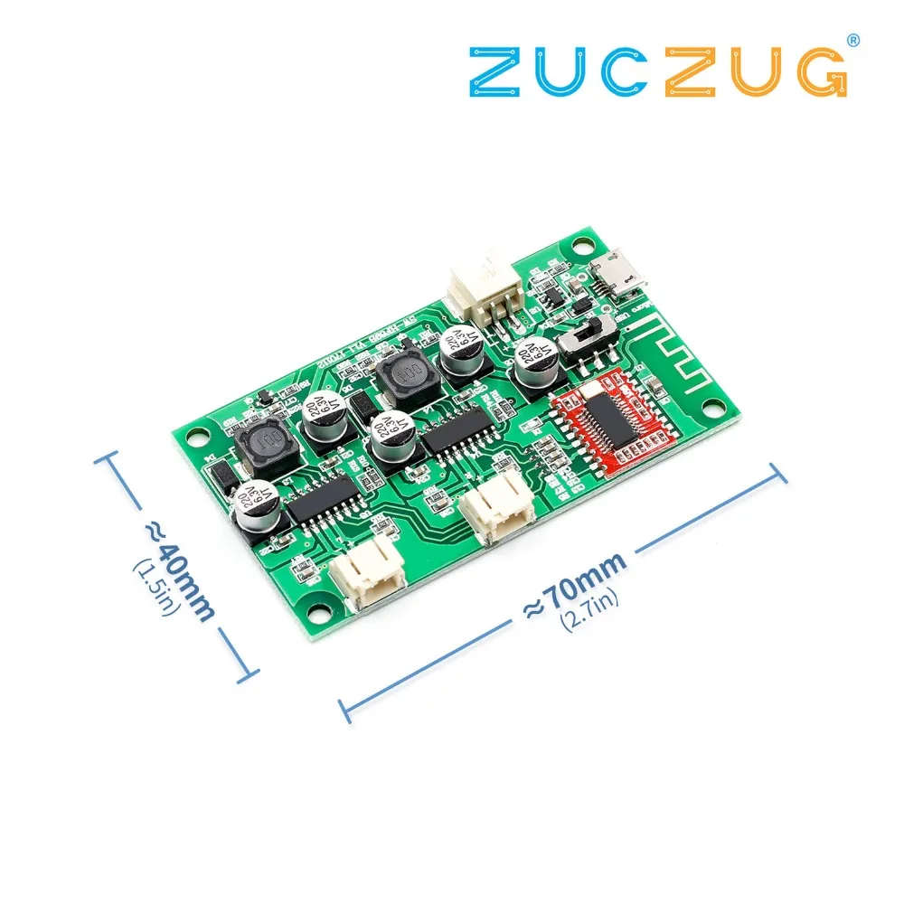 2x6 Вт DC 5 в 3 7 В динамик модифицированный стерео Bluetooth усилитель плата может