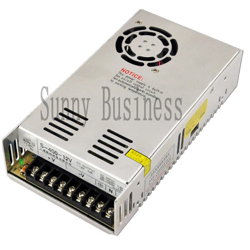 

Best quality 400W Switching Power Supply Driver for CCTV camera LED Strip AC 100-240V Input to DC 80V 48V 40V 36V 24V 12V 5V