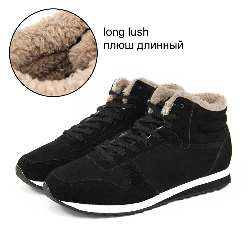 Men Shoes Fashion Winter Male Lace Up Brand Casual Plus Size | Обувь