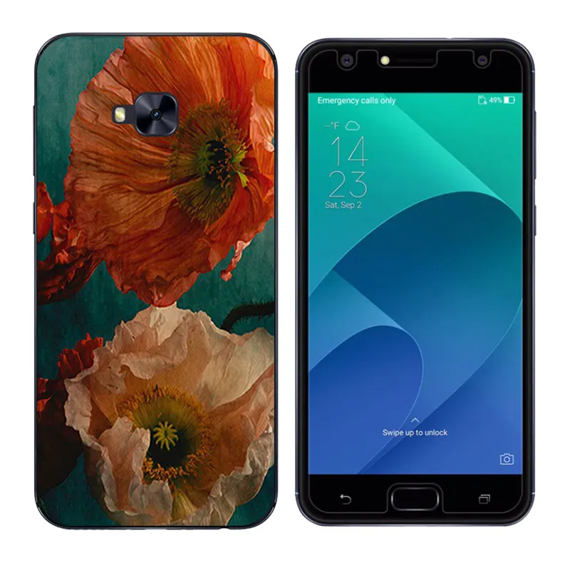 for Asus Zenfone 4 Selfie ZD553KL Case Cover Skateboard Printing Soft Silicon 5.5&quot Phone Bags |