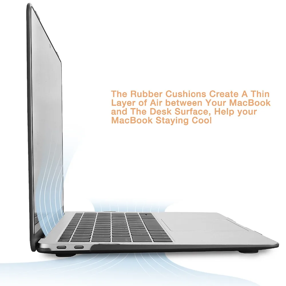 Mosiso Ноутбук пластиковый корпус чехол для Macbook Air 13 &quotноутбук протектор рукав A1932 с