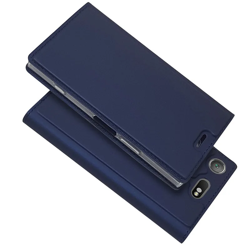 Кожаный чехол-книжка PDGB для sony Xperia 1 Z5 Mini XZ Премиум XZS XZ1 Compact XZ2 XZ3 XZ4 Роскошный чехол-книжка