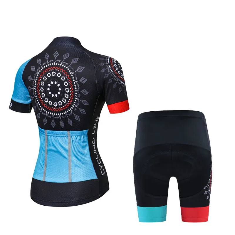 Weimostar Новая женская велосипедная Джерси Набор Ropa Ciclismo дышащая одежда