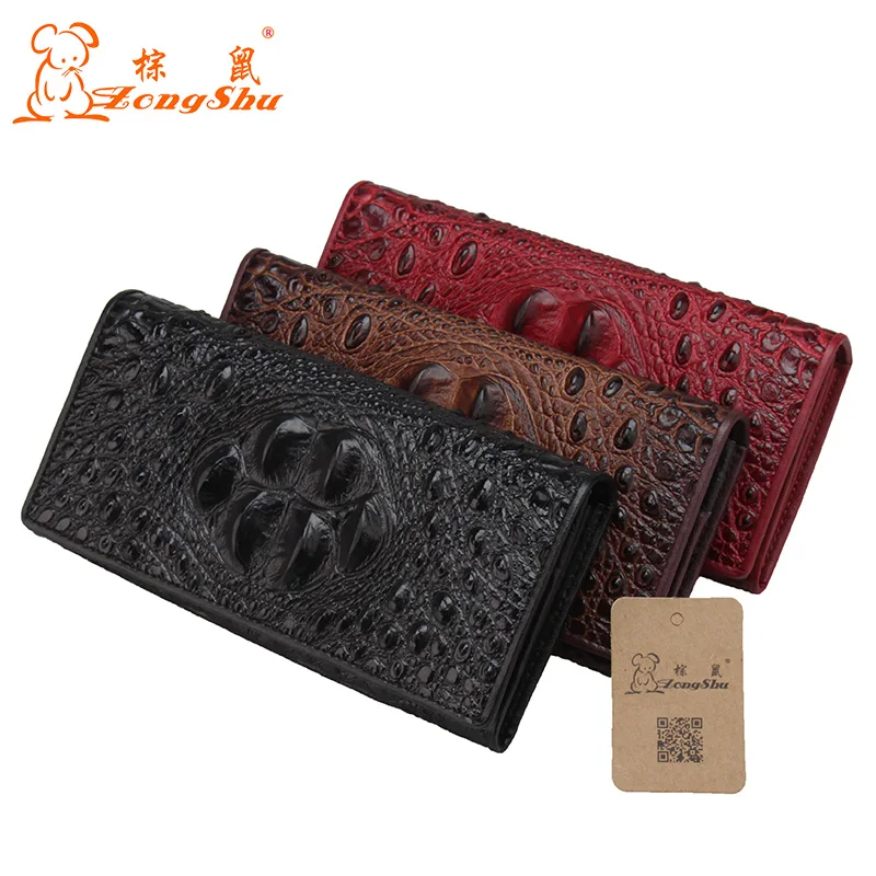 

Женские кошельки, брендовый дизайн, высококачественный кошелек из натуральной кожи, женский модный длинный кошелек на защелке по долларовой цене, держатель для карт