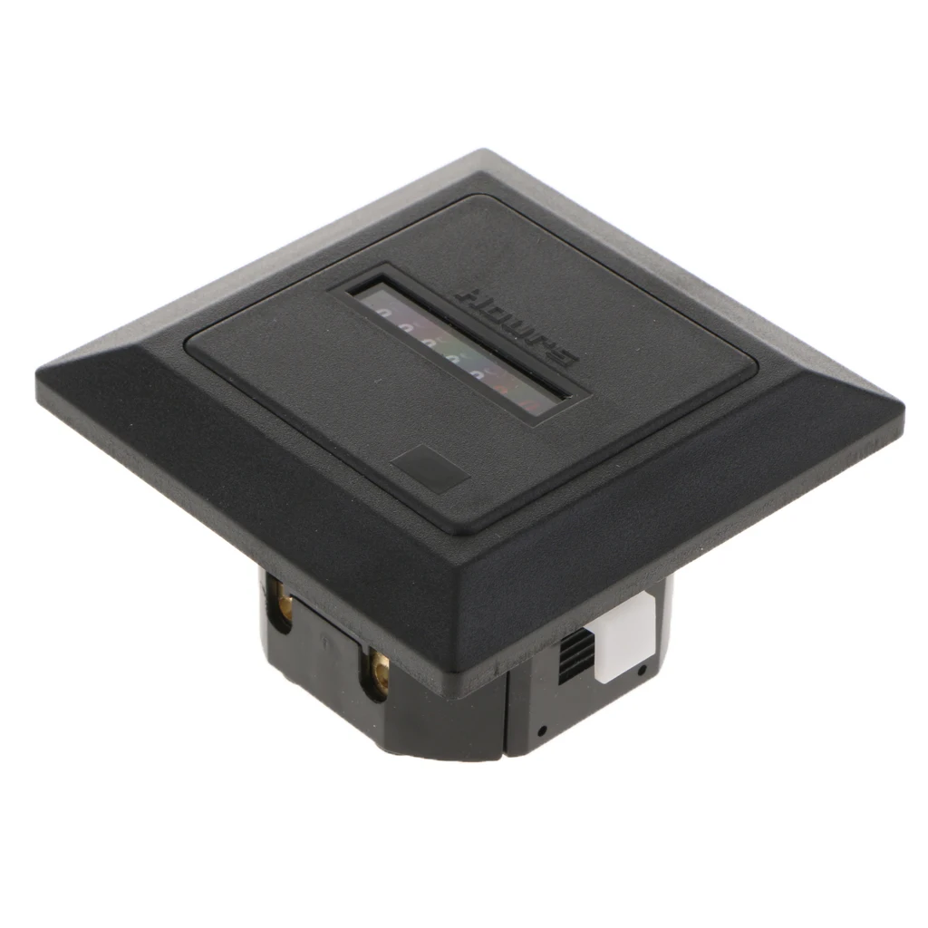 Timer Square Time Operating Hours Counter Digital Hour Meter Hourmeter Gauge AC220-240V | Дом и сад