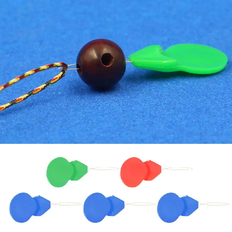 Иглы для бисероплетения нитка нитей инструмент пластиковая игла в форме