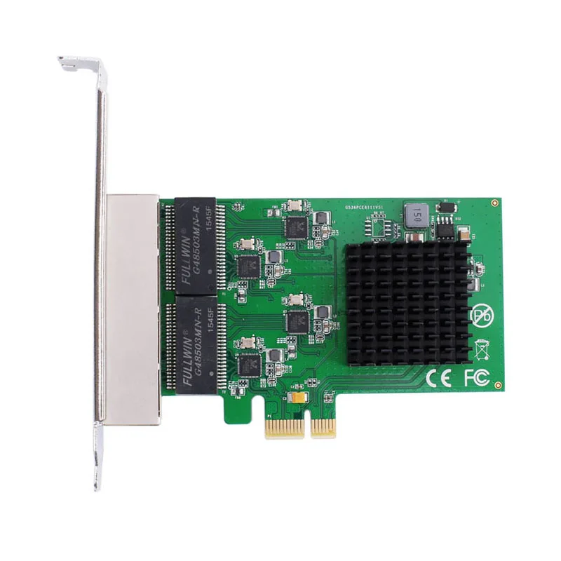 Сетевые карты H1111Z Ethernet адаптер PCI-Express 4-портовый гигабитный контроллер карта RTL8111