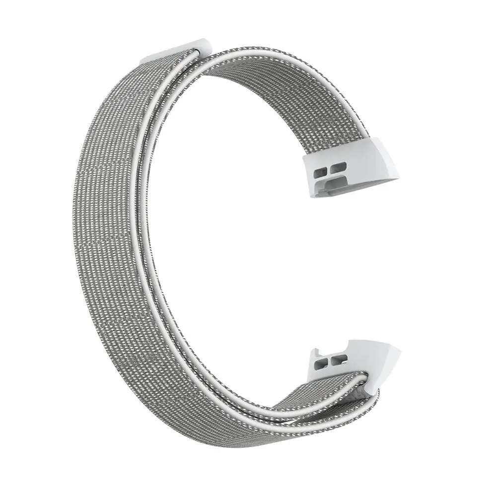 10 цветов нейлоновый сменный ремешок для Fitbit Charge 3 умный спортивный браслет высокого качества вязаный ремешок 22 см браслет