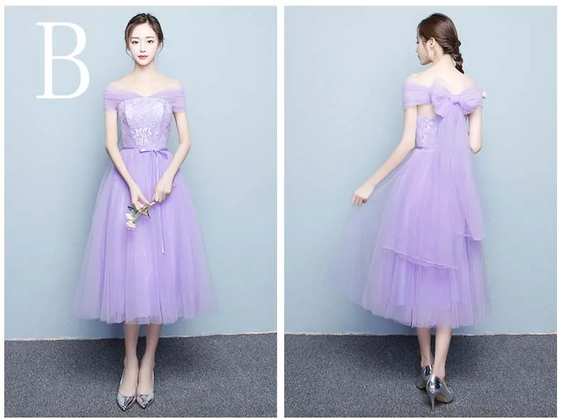 Robe de soiree элегантное 2020 Новое поступление светло фиолетовые Вечерние платья