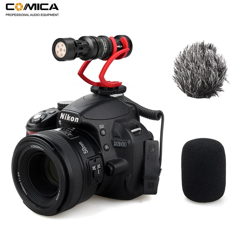 COMICA CVM VM10II микрофон для видеозаписи на цифровую зеркальную камеру с