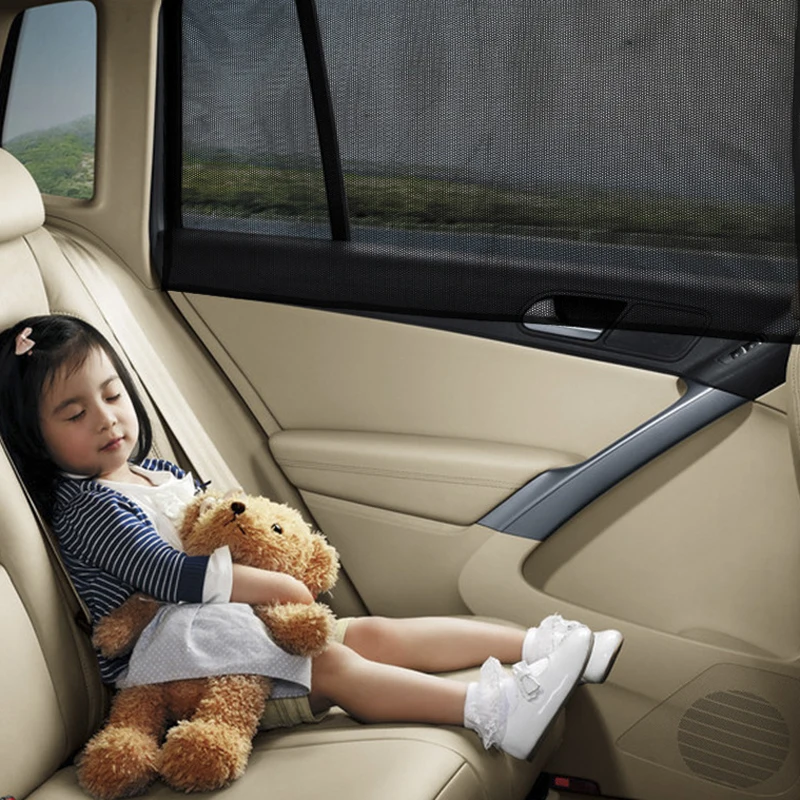 Автомобильные магнитные занавески боковые защита от солнца изоляция для детей