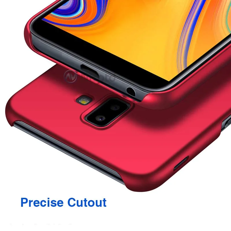 Крышка чехол для samsung Galaxy J6 J8 J4 J7 роскошный жесткий матовый чехол для телефона чехол для samsung j3 J5 J7 j2Core
