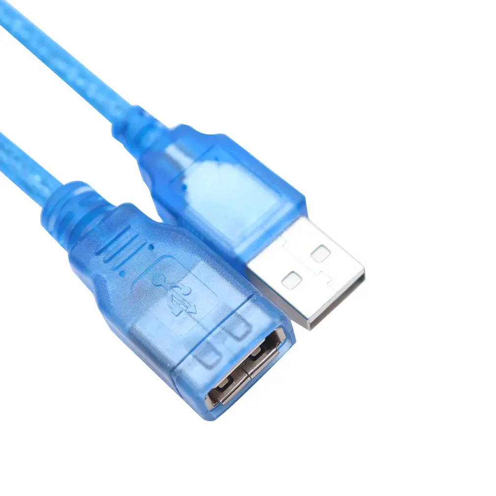 USB2.0a общий Женский кабель для передачи данных USB2.0 Мужской к женскому Удлинительный кабель из чистой меди с защитным USB удлинительным кабелем