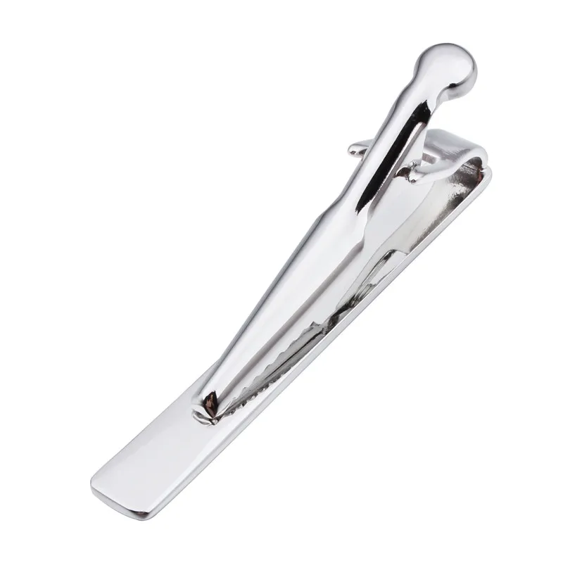 Мужская классическая деловая рубашка HAWSON серебристая клипса из углеродного