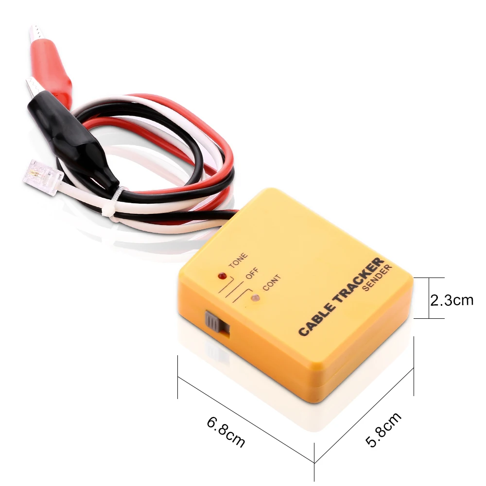 RJ11 Network Phone Telephone Cable Tester Toner Wire Tracker Tracer Diagnose Tone Line Finder Detector Tools Kit | Компьютеры и офис