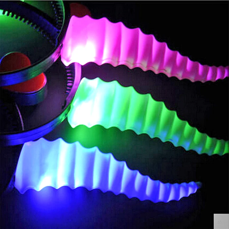 Классические настоящие светодиодные украшения для вечеринки повязки на голову с