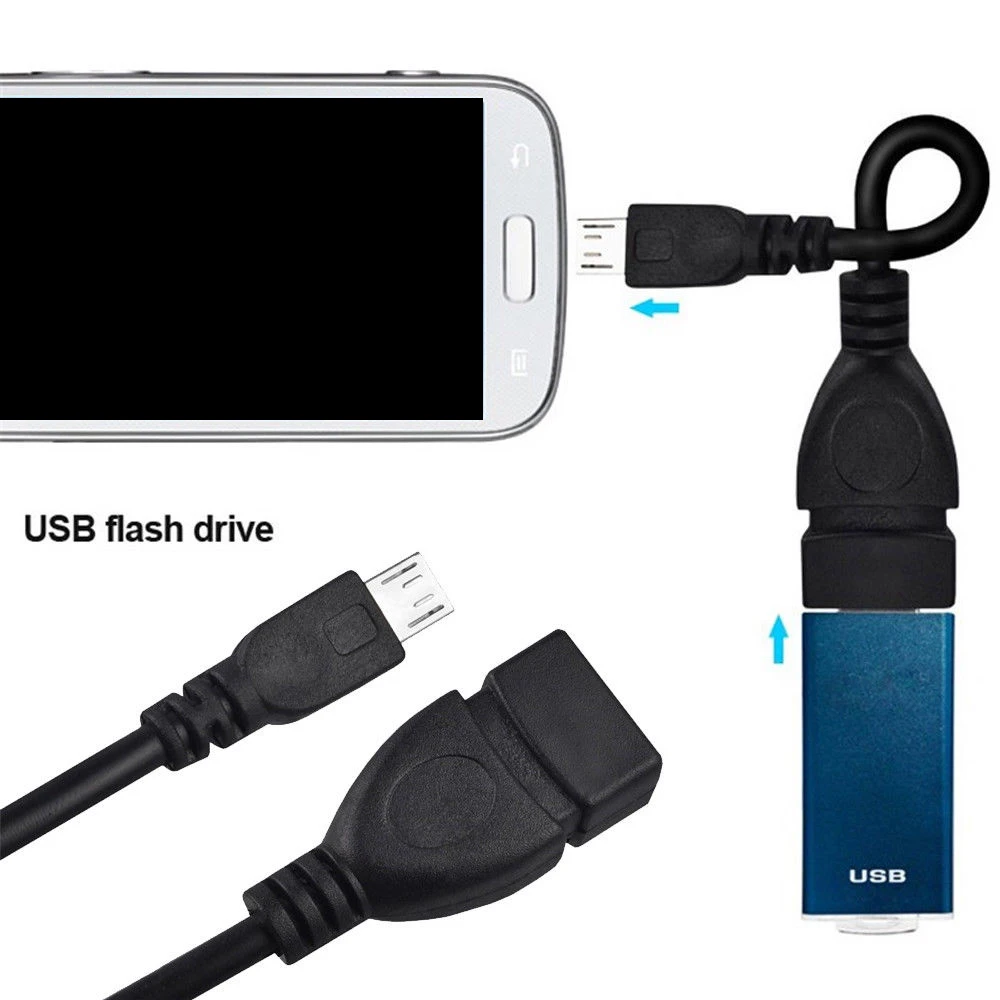 Новый универсальный 13 см/5 12 &quotMicro USB к OTG кабель адаптер конвертер для Android