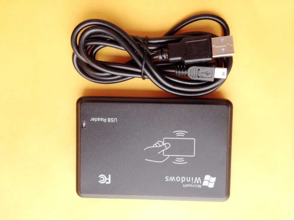 Считыватель RFID 13 56 МГц 14443A считыватель смарт-карт с датчиком приближения USB |